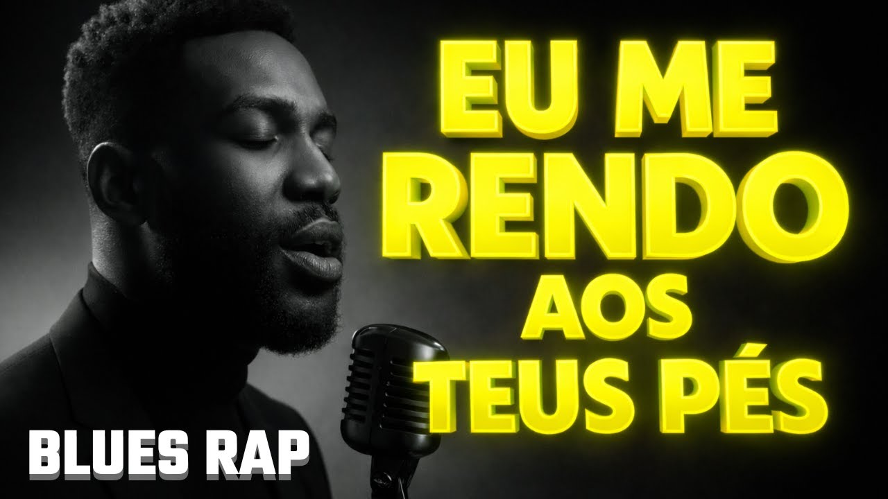 EU ME RENDO AOS TEUS PÉS 🔥 Blues Rap que Toca a Alma | Luz no Beat Oficial