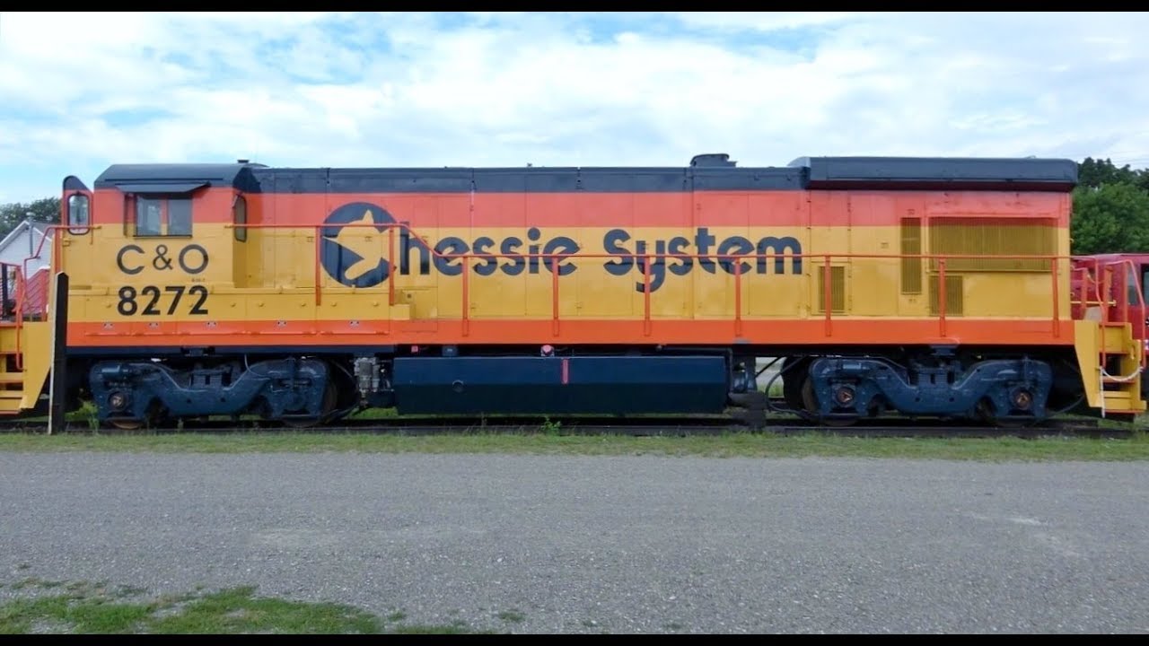 bnsf 5729 Go Inside The cab of a Chessie B30-7 Locomotive