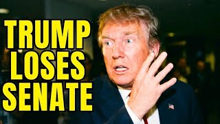 Trump Republicans JUST LOST BIG SENATE ELECTION that CHANGES EVERYTHING