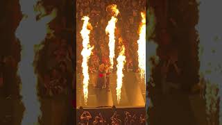 feuershow bei DJ BOBO - PRAY -konzert