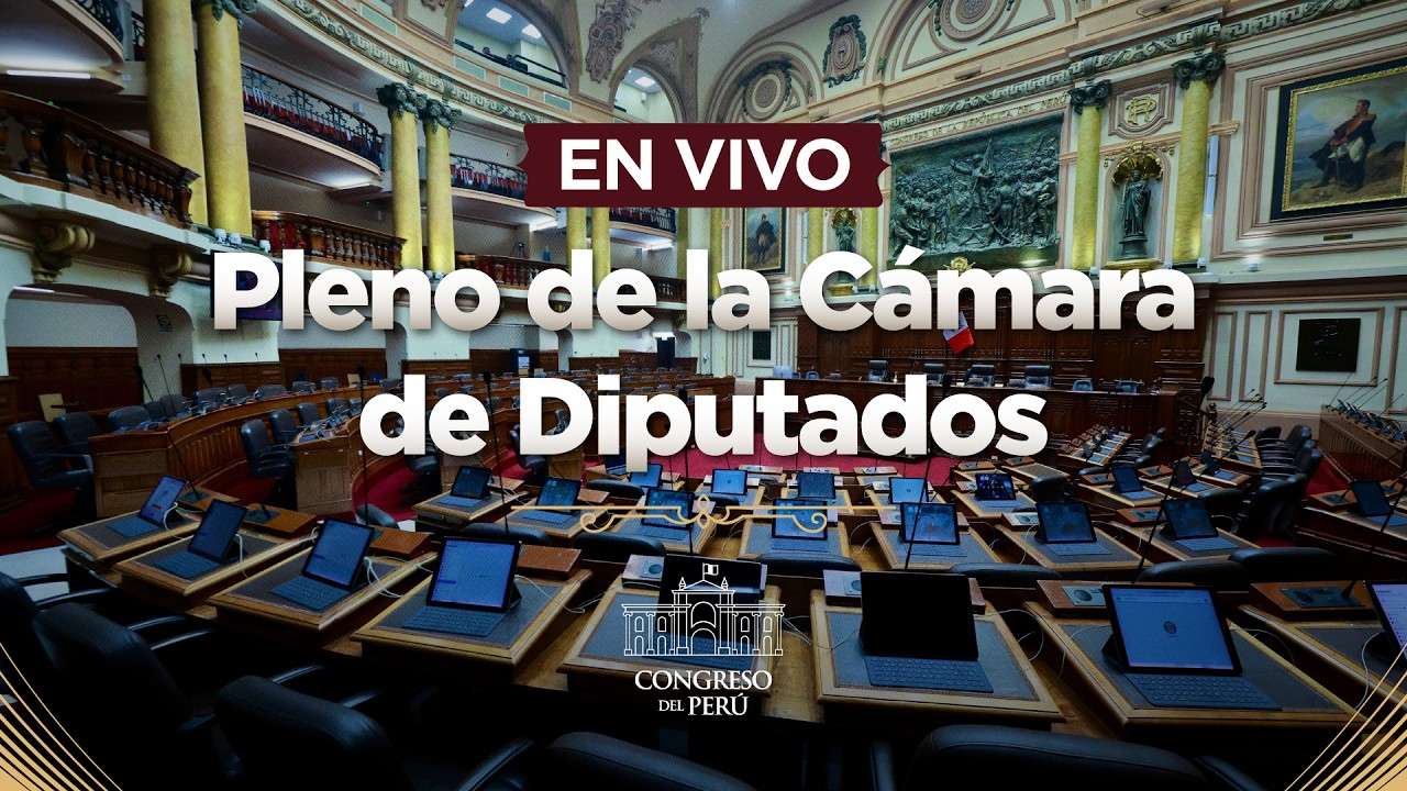 🔴EN VIVO: Sesión del Pleno de la Cámara de Diputados l 06 DE OCTUBRE DEL 2026