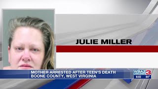 Mother arrested in connection with teen's death in Boone County