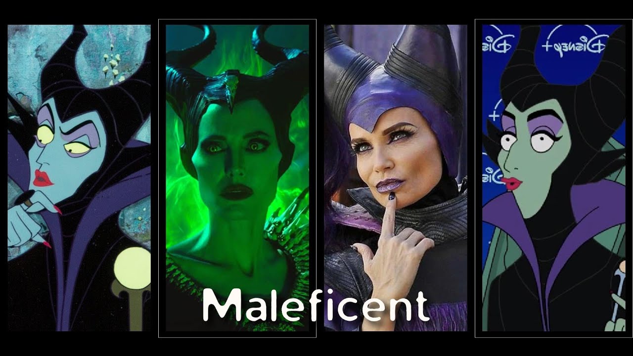 Maleficent Evolution in Movies & Shows (Sleeping Beauty) 