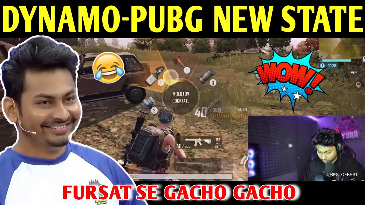 DYNAMO - PUBG NEW STATE FIRST MATCH | BATTLEGROUNDS MOBILE INDIA | BEST OF BEST