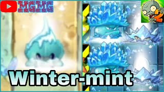 พืช Winter-mint พืชบัฟสายน้ำแข็ง plant vs zombie 2 #65 "MGMG"