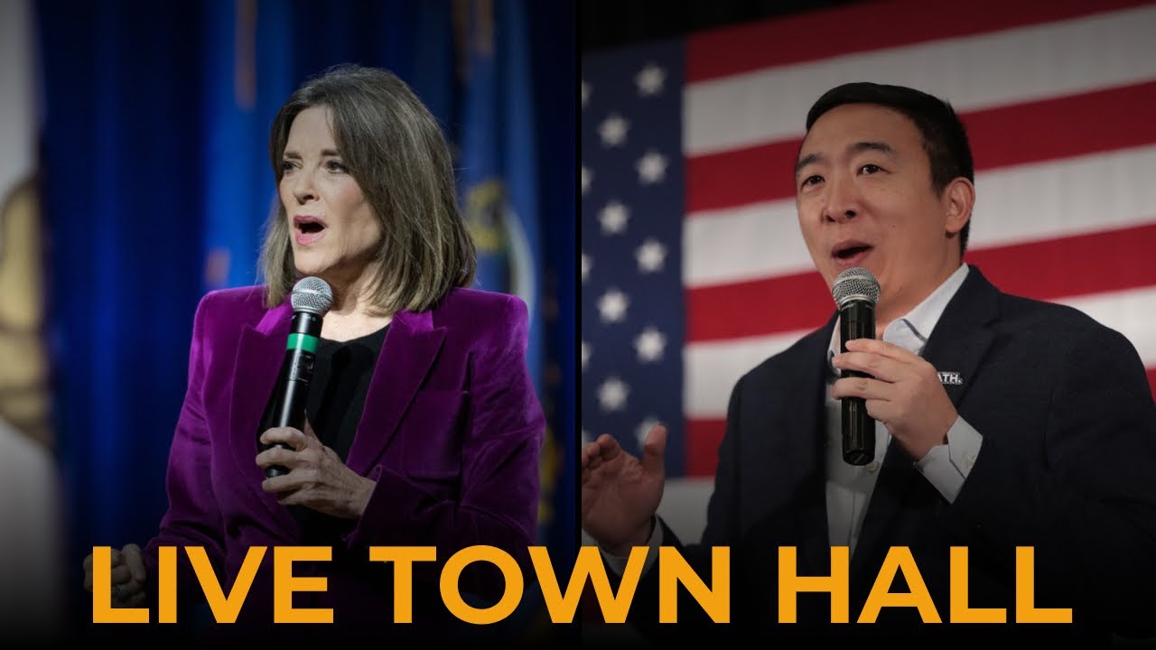Andrew Yang at Fairfield Town Hall - Live Stream