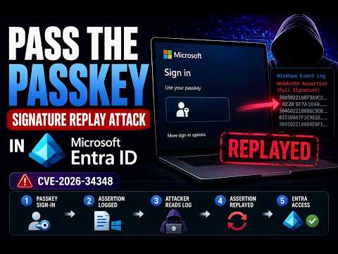 Pass the Passkey Replaying Entra Sign ins via Windows Event Logs