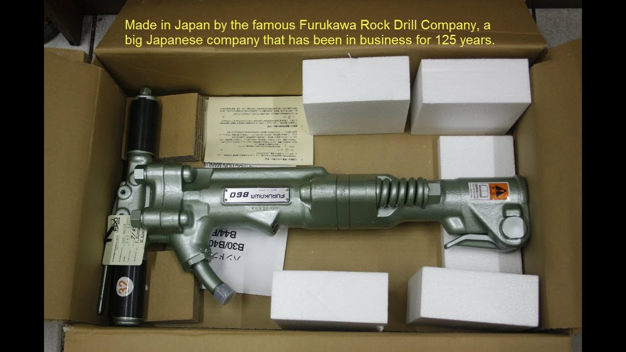 Furukawa jack hammer, paving breaker