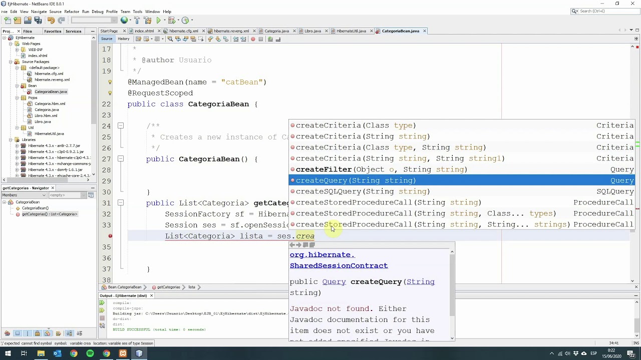 Hibernate y JSP en Java parte 2 - YouTube