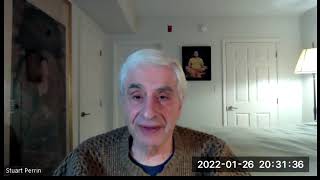 Stuart Perrin - lecture after meditation class - 26/1/2022