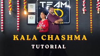 Kala Chashma Dance | STEP BY STEP TUTORIAL wedding choreography