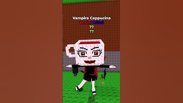 How to get Vampira Cappucina Morph and Badge in Super Brainrot Game