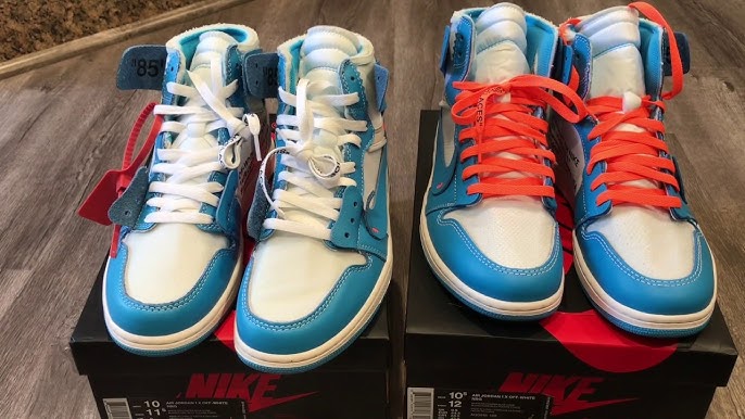 OFF WHITE x Air Jordan 1 “UNC” Sneak Peek