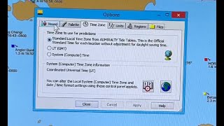 HOW TO SELECT CORRECT TIME ZONE FOR DESTINATION PORT ON ADMIRALTY TIDE TABLES by Piyushan
