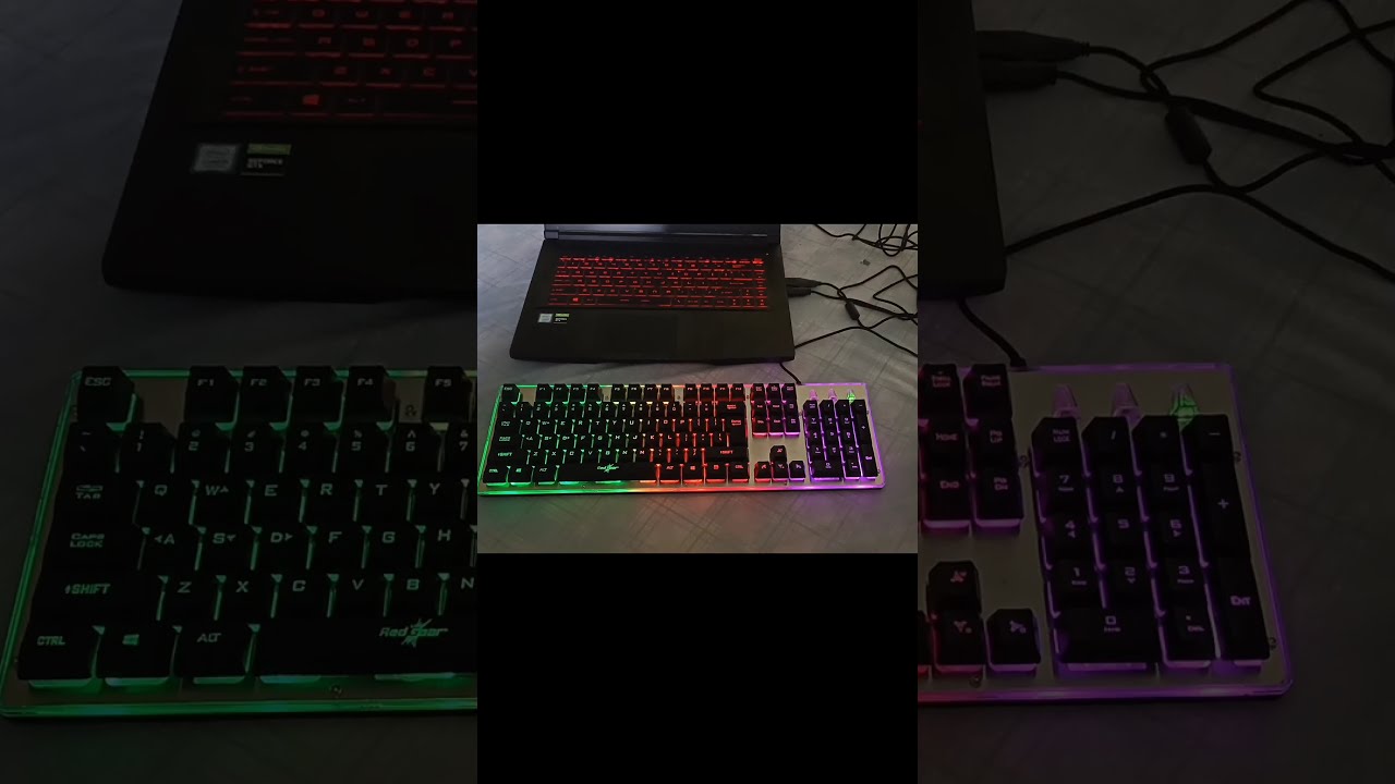 Redgear gaming keyboard mouse combo | Refurbished (Amazon) | unboxing
