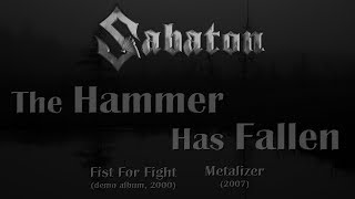 Sabaton - The Hammer Has Fallen (Lyrics English & Deutsch) chords