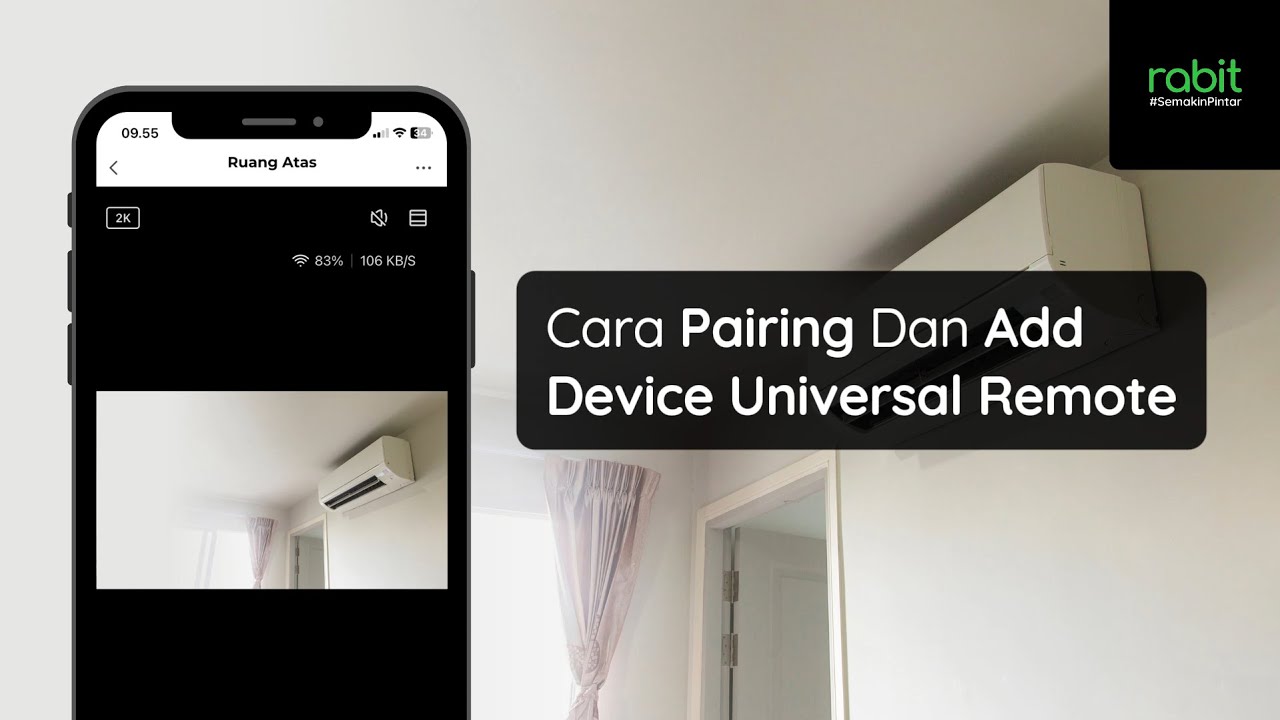Tutorial Cara Pairing dan Add Device Universal Remote - YouTube