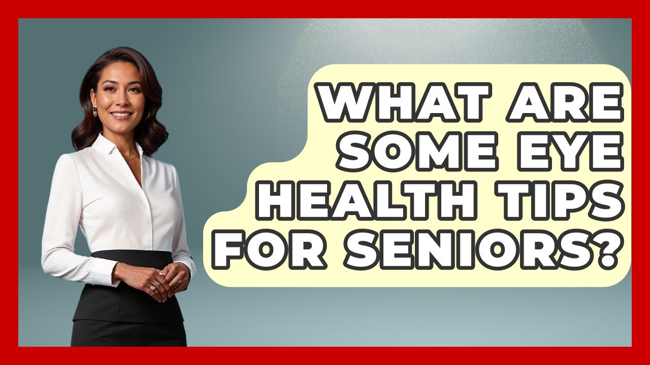 What Are Some Eye Health Tips For Seniors? - Get Retirement Help