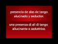 ALAS DE TANGO - Leon Gieco - Testo e traduzione in italiano.