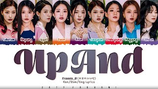 fromis_9 (프로미스나인) - 'Up And’ Lyrics [Color Coded_Han_Rom_Eng]