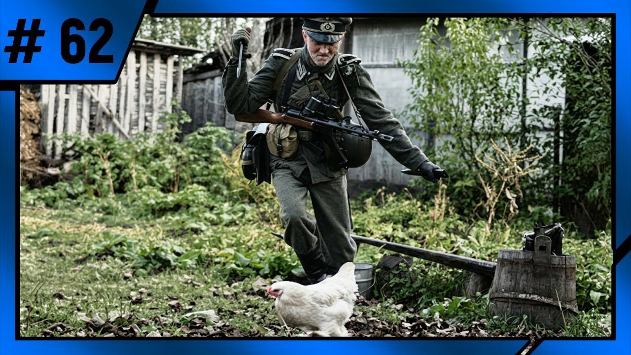 The Ruthless SS Soldiers Against Chickens. Memoirs of General Waffen SS.