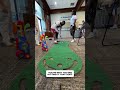 Mini golf for minicamp ⛳️ #minigolf #puttputt #golf #caddie #themasters