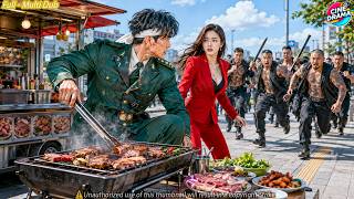 War God Takes Sister To Eat, Gangsters Block Road And Threaten Him, One Punch Defeats Them All