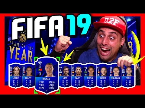 FULL TOTY IN A FIFA 19 PACK !! | + NEW MODE TOTY PACK OPENING FIFA19 BATTLE !!