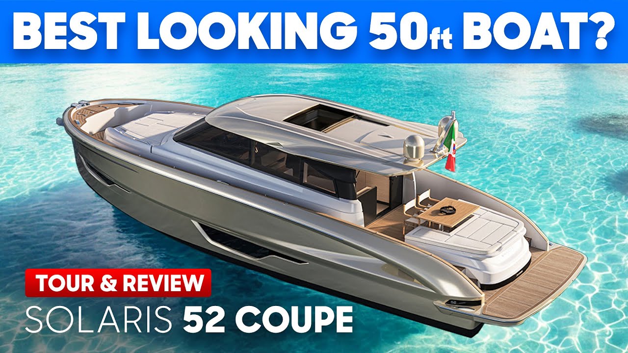 Почему новый Solaris 52 Coupe меня действительно удивил? Обзор яхты
