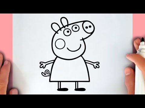 HOW TO DRAW PEPPA PIG