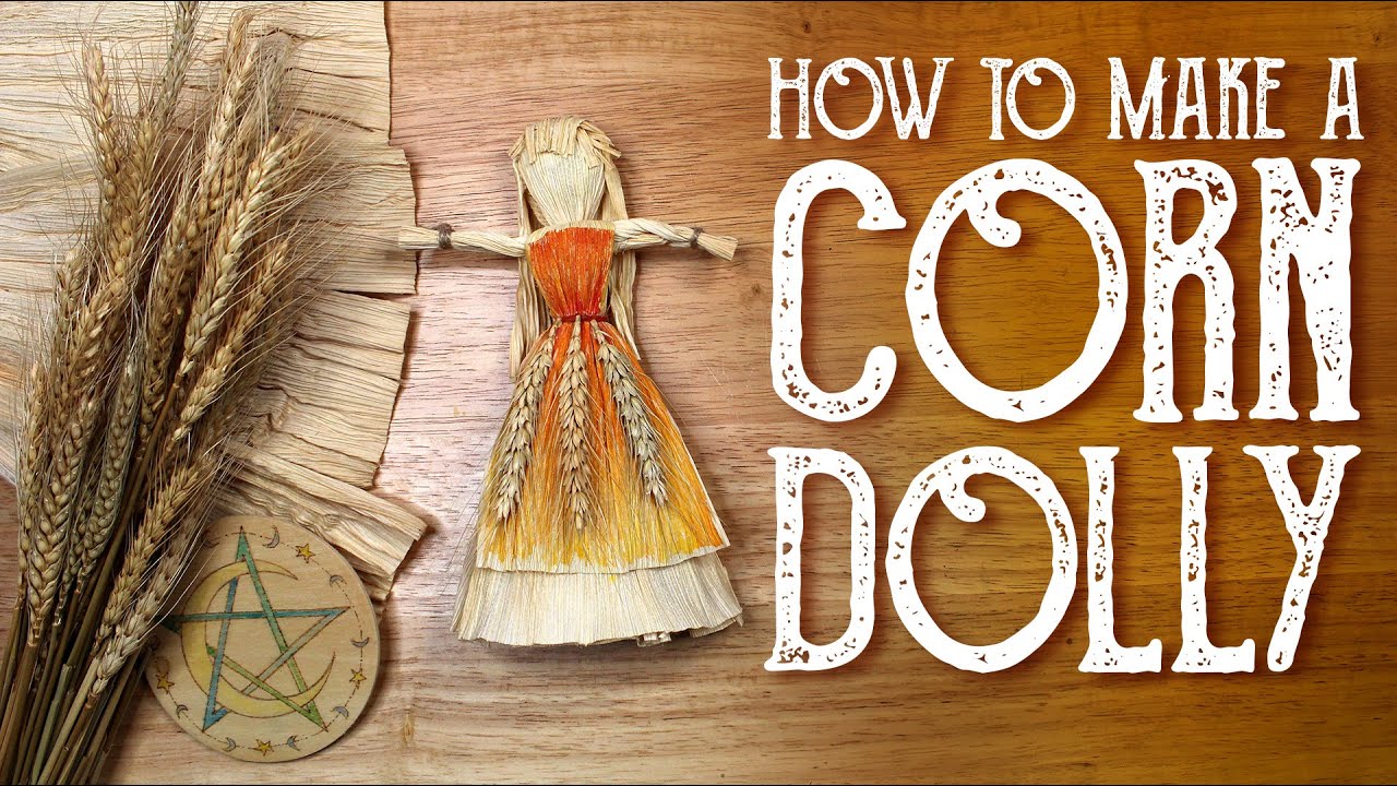 How to make a Corn Dolly for Lammas, Mabon, Samhain, Magical Crafting