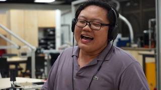Nailing every high note in Take On Me