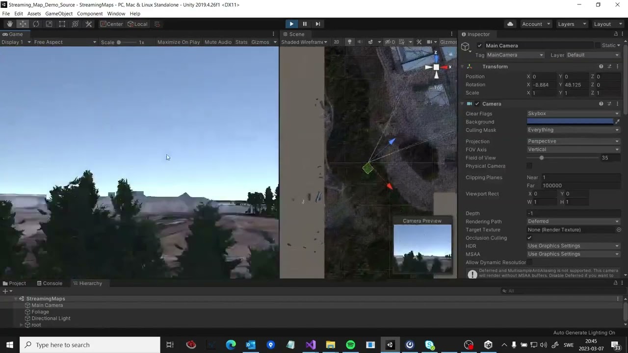 Streaming Maps update II