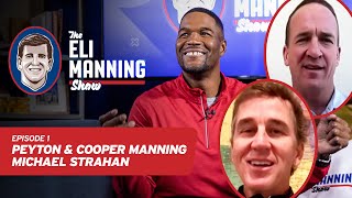 PREMIERE of The Eli Manning Show: Peyton & Cooper Grill Eli, Strahan Talks 07 Super Bowl & More!