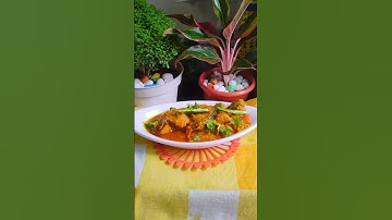 fish curry with mustard seed 🐠 রুই সরষে রেসিপি 😋 #fish #fishcurry #shorts #foryou #youtubeshorts