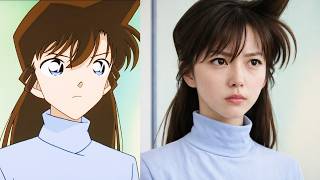 Detective Conan Characters in Real Life | 名探偵コナン AI実写 | Conan, Ran Mouri & Kogoru Mouri Reimagined