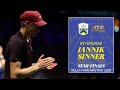 Jannik Sinner Reflects on His Performance at Rolex Paris Masters ๐พ