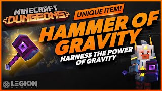 Famous Minecraft Dungeons - HAMMER OF GRAVITY | Unique Item Guide Net Worth
