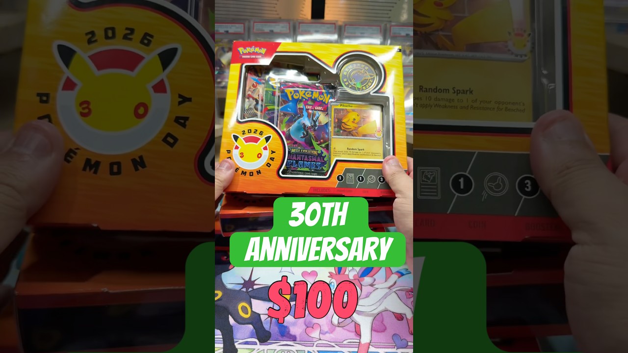 Opening Pokémon 30th anniversary Box! 