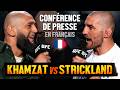 UFC 328 Khamzat Chimaev vs Sean Strickland : LA CONF DE PRESSE EN FRANÇAIS !!