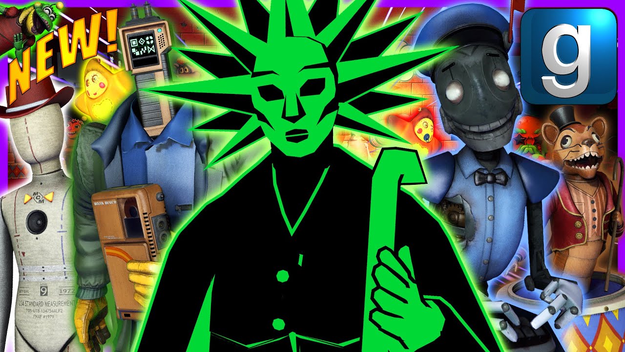 Gmod FNAF | Review | Brand New FNAF: Secret of the Mimic Ragdolls/Playermodels! [Part 4]