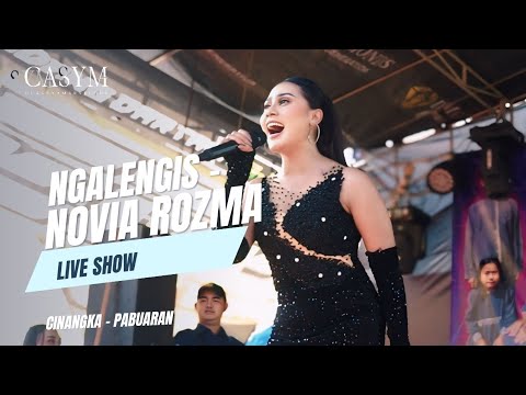 NGALENGIS - NOVIA ROZMA feat EDB PRO ( Live Show ) Cinangka - Pabuaran #Bajidoran