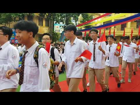 Video Lễ Diễu Hành Chào Khối 10 Khóa 23 năm học 2019-2020 - youtube