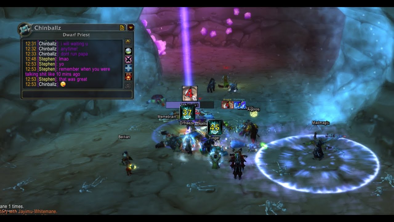 Boosting on Whitemane is Brutal