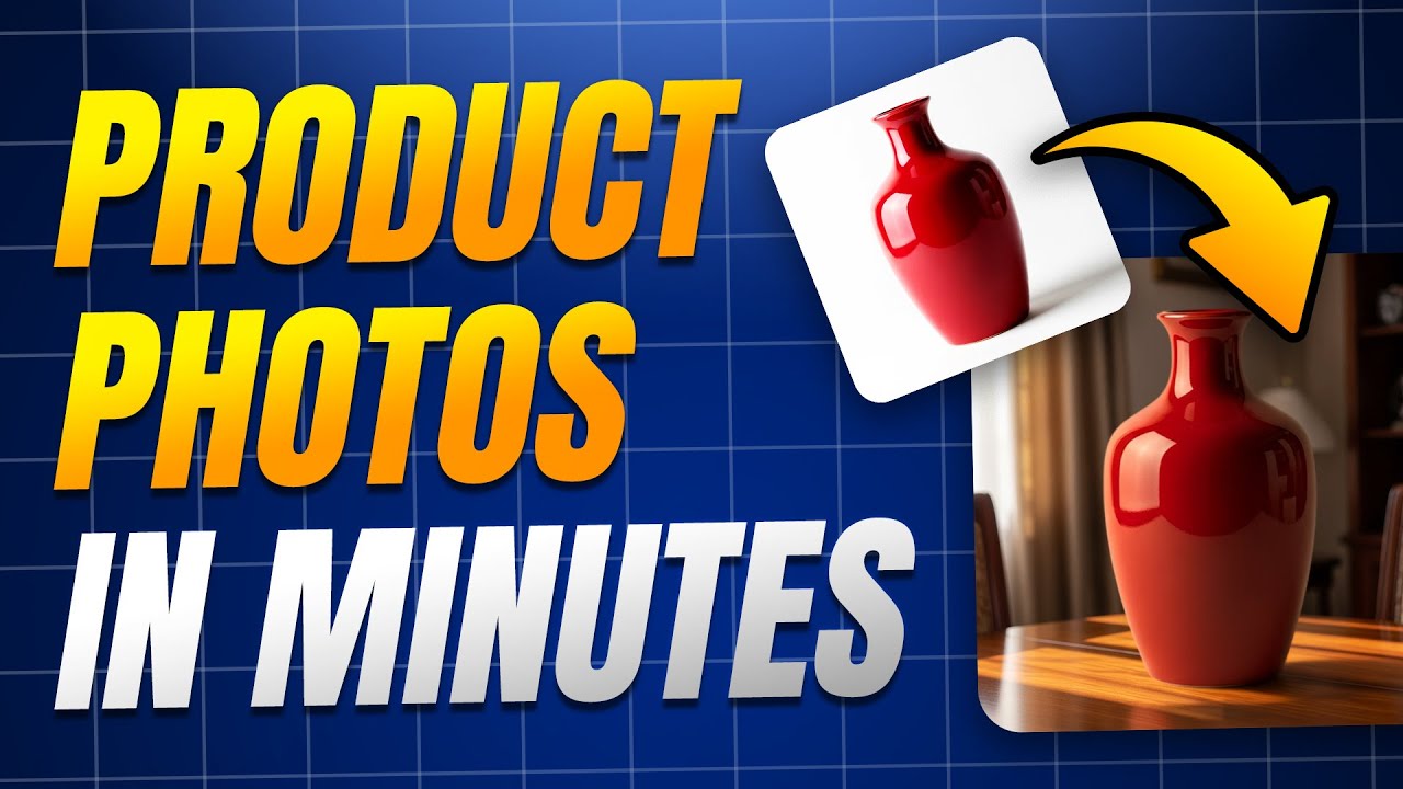 How to Create Professional E-Commerce Product Photos in Minutes with AI & Photoshop Harmonize