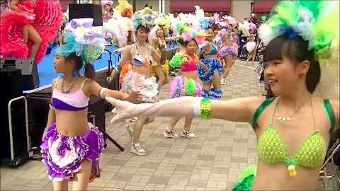 神戸サンバフェスタで超人気サンバ隊が港で大はしゃぎ Vivaサンバ Mp3