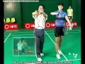 05 chen weihua badminton training  service technique 3 backhand service english subtitles