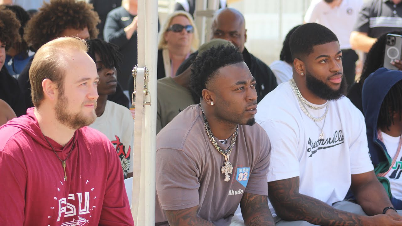 FSU football | Legacy Weekend brick ceremony for Jared Verse, Jammie Robinson and James Rosenberry