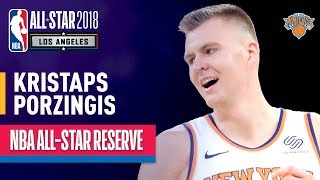 Kristaps Porzingis All-Star Reserve | Best Highlights 2017-2018