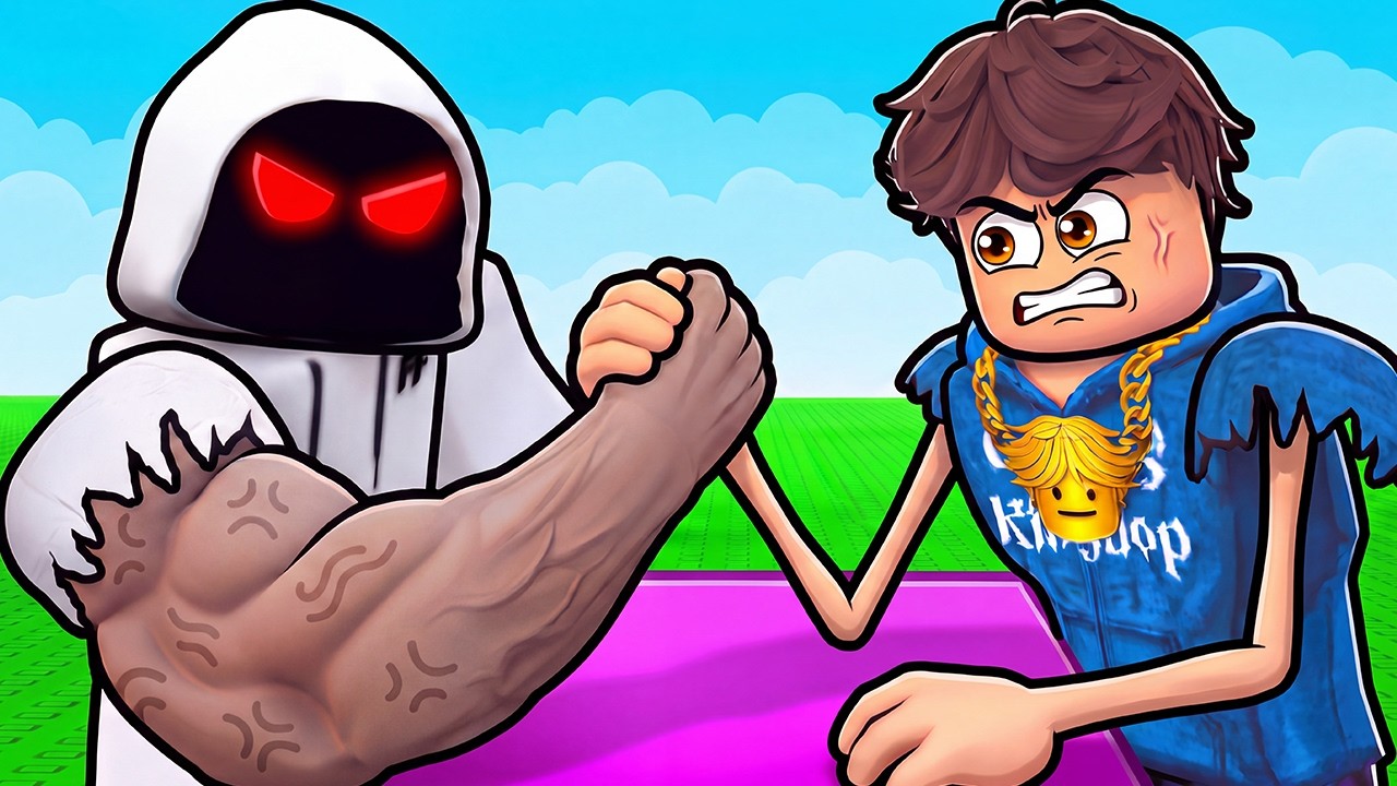 ROBLOX ARM WRESTLING SIMULATOR!